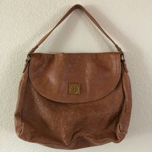 Authentic Tory Burch Brown Leather Handbag😁